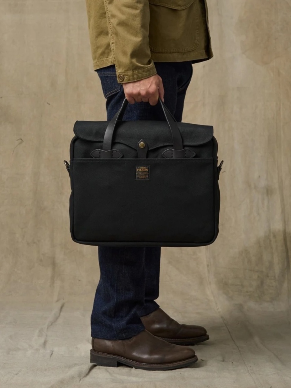 FILSON NWT Black Original Briefcase